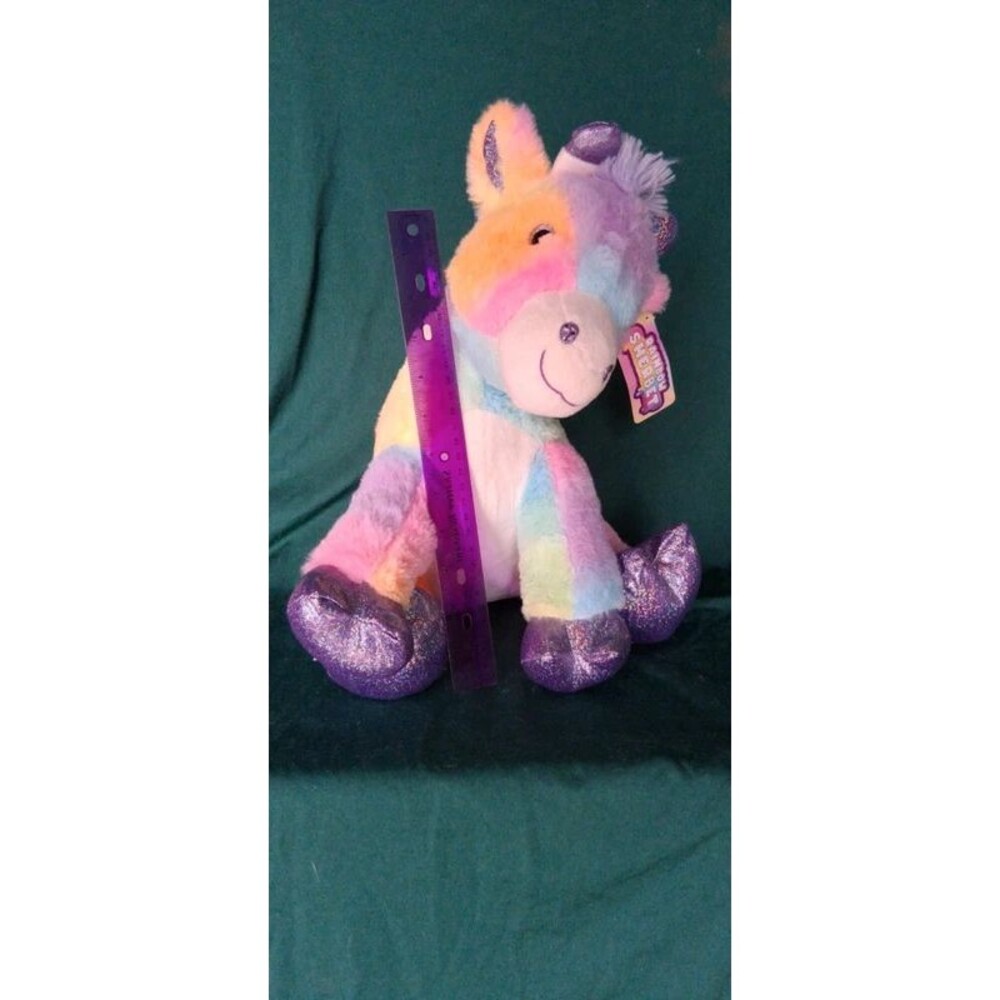 Rainbow sherbet stuff donkey cute